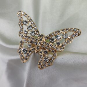 1 Piece Imported Dazzling Butterfly Crystal Ring - Embrace Elegance | Adjustable Ring | Beautiful Design For Every Occasion ✨ | Ring For Girls | Ring For Women