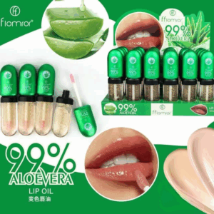 Flormar Aloe Vera Shiny Color Changing Lip Oil – Your Glow, Your Shade Naturally Beautiful