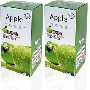Apple Hair Color 96 Natural Black Cream [1000ML] [500ml + 500ml] | Vibrant Shine Best Choice