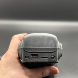 3-inch Bluetooth speaker with RGB lights, USB-TF port, and FM / portable wireless speaker / GTS-1961