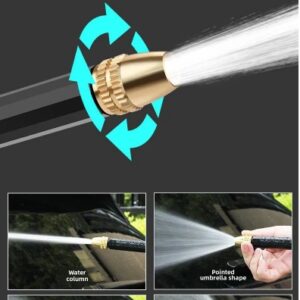 High-Pressure Hose Nozzle Gun Set – Adjustable Spray Watering Tool with Ergonomic Handle, Leak-Proof Design