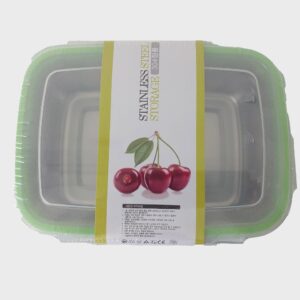 Pack of 2 Leak-Proof Stainless Steel Lunch Boxes – 450ml & 1000ml | Imported Quality | Silver