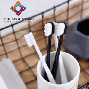 Soft Micro-Nano Manual Toothbrush – Extra Soft 12,000 Bristles for Sensitive Gums, Adults & Kids