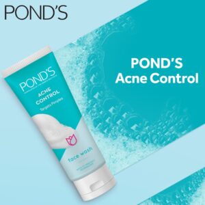 Ponds Anti Acne Solution Face Wash – Gentle Liquid Formula For Clearer Skin Oil Control And Acne Prevention – 100 Gram Pack