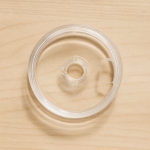 Premium Transparent Tumbler Lid – Spill-Proof, Durable, and Crystal Clear