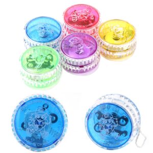 Light-Up Yo-Yo Toy for Kids – Colorful Flashing LED Yo-Yo for Boys & Girls – Fun Classic Spinning Toy for Beginners, Party Favors, Gifts & Outdoor Play - Random Color
