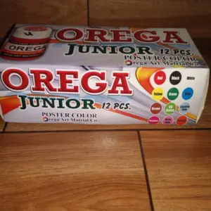 15 pcs Orega Poster colour With Brush