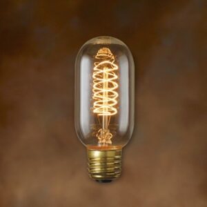 Bulbrite Incandescent T45  Medium Screw Base  Light Bulb, 40 Watt, Antique