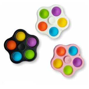 Colorful Finger Spinner – Fun Fidget Toy for Stress Relief, Focus & Anxiety – Smooth Spinning, Compact Design, Perfect for Kids & Adults