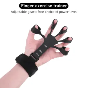 Silicone Gripster Grip Strengthener Finger Stretcher Hand Grip Trainer Gym Fitness Training And Exercise Hand StrengtheneExtension Exercise Device
