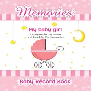 Baby Girl Record Books - Memory Book for Girl - My First Picture Book (Pink)