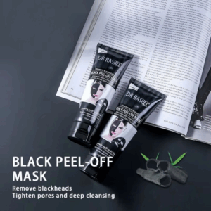 Dr. Rashel Deep Cleansing Blackhead Remover Peel-Off Face Mask – Purifying Charcoal Formula for Clearer, Smoother Skin – 100ml Tube for All Skin Types