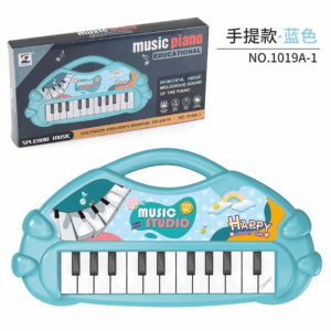 Stuffed Electronic Piano Keyboard Toys 13 Key Early Educational Instrument Electronic Organ for Kids Toys Musical Children Piano - Random Color