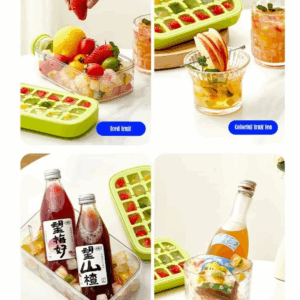 My Crush Cup Ice Cube Tray, Water Bottle Ice Cube Tray, Cool Summer Ice Cube Cup, Upgraded Ice Cube Bottle, Reusable Press-to-Cold Ice Cube Hydration - 500ml - Random Color