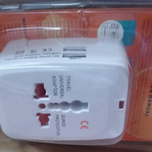 Travel Universal Surge Adaptor Protector With USB Charger