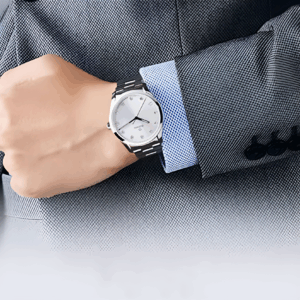 RADO Men’s Formal Wrist Watch With Stainless Steel Chain | Best Quality Rado Watch For Men's - Men's Watches - Wrist Watch For Men - With Random Box