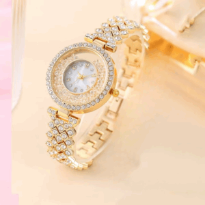 Fashion Watch Popular Fashion Diamond Women's Watch Quartz Leisure Watches for Women Luxury Watch (Without Box)
