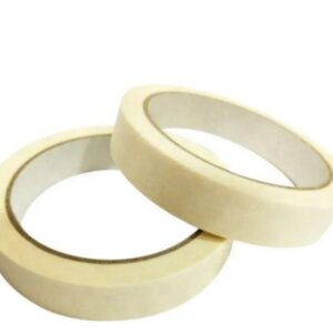 1 Inch Paper Masking Tape – 15 Yards, Strong Adhesion, Clean Removal, Easy Tear, Ideal for Painting, Labeling, Masking & Crafting