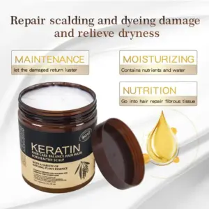 Keratin Original Hair Care Balance Mask And Treatment for Healthy Scalp - 500ml