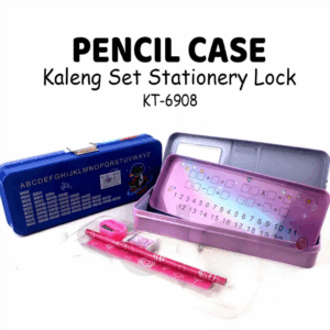 Character Set Tin Pencil Box | Pencil Case for boys and girls best gift for school kids (Random colors & Designs)