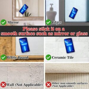 1 Pc Mobile Phone Silicone Suction Cup Square Mobile Phone Single-Sided Case Anti-Slip Holder Mount Suction (random color)